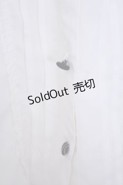 画像2: axes femme POETIQUE / トランプ刺繍スカラップ襟ブラウス M キナリ O-26-01-29-1031-AX-BL-OW-OS