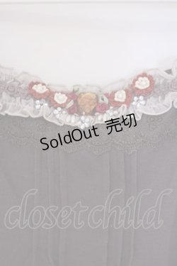 画像2: axes femme / ギャザーシフォンキャミソール M ブラウン O-26-01-29-064-AX-TO-OW-OS