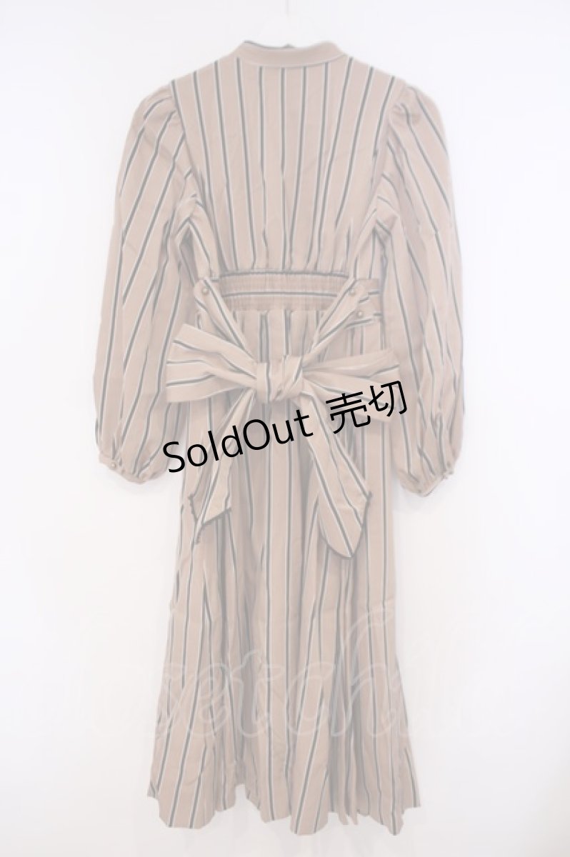 画像3: Maison de FLEUR Petite Robe canone / ニナのお茶会ワンピース S ベージュO-26-01-29-075-EL-OP-OW-ZT586 (3)