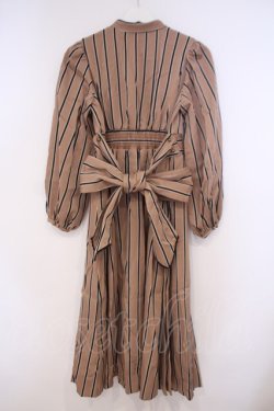 画像3: Maison de FLEUR Petite Robe canone / ニナのお茶会ワンピース S ベージュ O-26-01-29-075-EL-OP-OW-OS