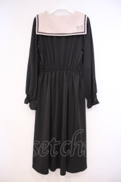 画像3: m petit by misako / サンリオキャラクターズコラボ クロミセーラーワンピース S クロ O-26-01-29-080-LO-OP-OW-OS