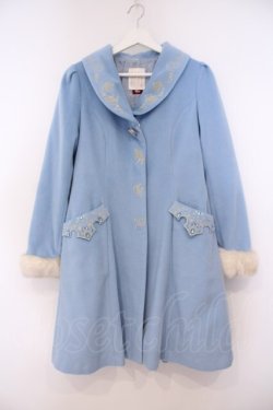 画像1: Secret Honey / ティアラ・オブ・ドリーム コート（オーロラ姫ver.） 2 サックス O-26-01-29-082-CA-CO-OW-ZT0131B