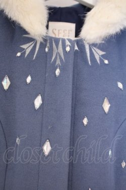 画像2: Secret Honey / アドベンチャー・コート(アナと雪の女王/家族の思い出 Elsa ver) 2 ブルー O-26-01-29-083-CA-CO-OW-ZT0131B