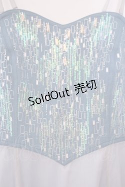 画像2: Secret Honey / スパンコールワンピース(エルサver) 2 ブルー O-26-01-29-086-CA-OP-OW-OS