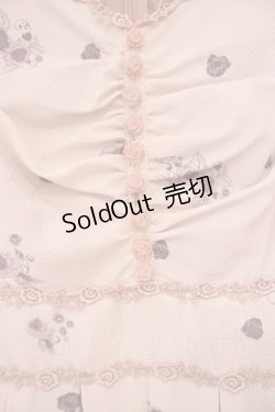 画像3: Secret Honey / ローズプリントワンピース -Sleeping Beauty ver- 2 ピンク O-26-01-29-089-CA-OP-OW-OS