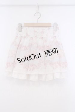 画像1: LIZ LISA / ティー花柄スカパン  オフシロ O-26-01-29-095-LO-PA-IG-OS