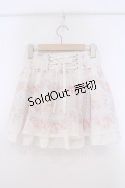 画像3: LIZ LISA / ティー花柄スカパン  オフシロ O-26-01-29-095-LO-PA-IG-OS