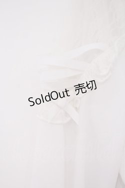 画像3: LIZ LISA / ティアラリボンリブカットブラウス 0 シロ O-26-01-29-015-LO-TO-OW-OS