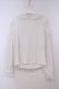 画像4: LIZ LISA / ティアラリボンリブカットブラウス 0 シロ O-26-01-29-015-LO-TO-OW-OS (4)