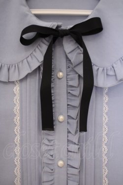 画像2: DearMyLove / フリルたっぷりうさ耳ロリータブラウス M サックス O-26-01-29-016-EL-BL-OW-OS