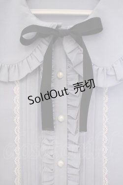 画像2: DearMyLove / フリルたっぷりうさ耳ロリータブラウス M サックス O-26-01-29-016-EL-BL-OW-OS