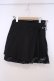 画像1: UNION JACK / ラップ付きプリーツミニスカート  ブラック O-26-01-29-022-PU-SK-OW-OS (1)