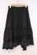 画像4: BPN / アシンメトリーフリルスカート M ブラック O-26-01-29-023-GO-SK-OW-OS (4)