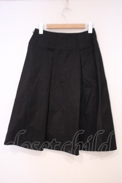 画像4: BPN / クロスチェーン付きアシメプリーツスカート M ブラック O-26-01-29-024-GO-SK-OW-OS