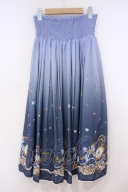 画像4: axes femme / 海グラデ柄ワンピース M ブルー O-26-01-29-029-AX-OP-OW-OS