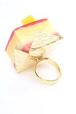 画像2: Q-pot. / Petit Cassis Cakeリング  カシス O-26-01-30-050-QP-AC-OW-OS