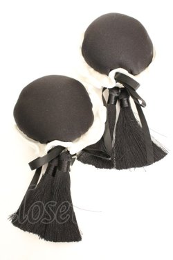 画像1: Jamie エーエヌケー / ジャージおだんごカバー  クロ O-26-01-30-059-LO-AC-OW-OS