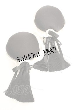 画像1: Jamie エーエヌケー / ジャージおだんごカバー  クロ O-26-01-30-059-LO-AC-OW-ZT610-F001