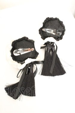 画像2: Jamie エーエヌケー / ジャージおだんごカバー  クロ O-26-01-30-059-LO-AC-OW-OS