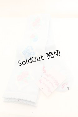 画像1: Angelic Pretty / メモリアルケーキオーバーニー  サックス O-26-01-30-066-AP-ZA-OW-OS