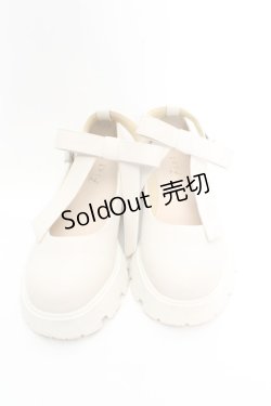 画像2: Fi.n.t / ビッグリボン厚底パンプス M アイボリー O-26-01-30-082-CA-SH-IG-ZT0204K