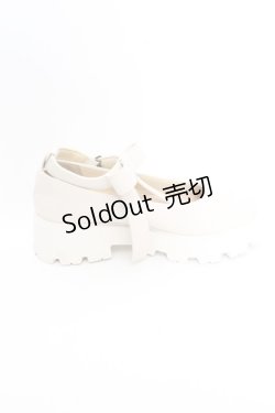 画像5: Fi.n.t / ビッグリボン厚底パンプス M アイボリー O-26-01-30-082-CA-SH-IG-ZT0204K