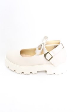 画像6: Fi.n.t / ビッグリボン厚底パンプス M アイボリー O-26-01-30-082-CA-SH-IG-OS