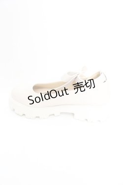 画像8: Fi.n.t / ビッグリボン厚底パンプス M アイボリー O-26-01-30-082-CA-SH-IG-ZT0204K