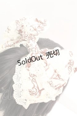 画像2: ALICE and the PIRATES / TAROT CARD 柄リボンカチューシャ  生成り O-26-01-30-008-PA-AC-IG-ZT600-F002