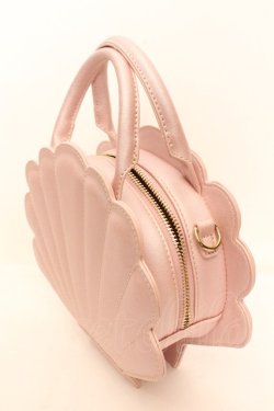 画像2: Maison de FLEUR / Ariel/シェルショルダーバッグ  ピンク O-26-01-30-089-LO-BG-OW-OS