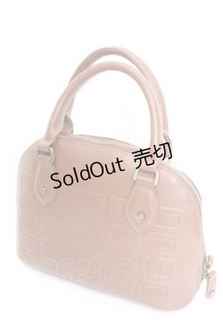 画像1: Maison de FLEUR Petite Robe canone / パキっと割れないエンボスバッグ  ブラウン O-26-01-30-090-EL-BG-OW-ZT0204K