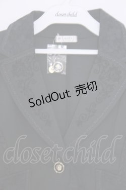 画像2: axes femme / ダークオーナメント柄ジャケット M グリーン O-26-01-30-1036-AX-JA-IG-OS