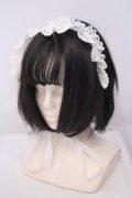 Angelic Pretty / Grace Laceヘッドドレス  シロ O-26-01-30-1050-AP-AC-OW-OS