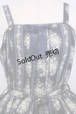 画像2: axes femme / アンティークブーケジャンスカ  ネイビー O-26-01-30-1005-0-OP-IG-OS