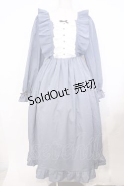 画像1: axes femme / ソフィアワンピース  ブルー O-26-01-30-1006-0-OP-IG-OS