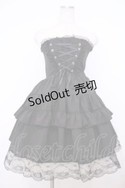 画像1: ACDC RAG / スピンドルBワンピース  クロ O-26-01-30-1009-0-OP-OW-OS