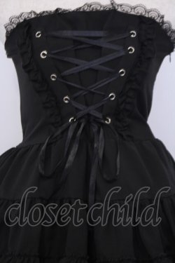 画像2: ACDC RAG / スピンドルBワンピース  クロ O-26-01-30-1009-0-OP-OW-OS