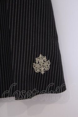 画像2: axes femme / ベルト付きプリーツミドルスカート F クロ O-26-01-30-1019-AX-SK-OW-OS