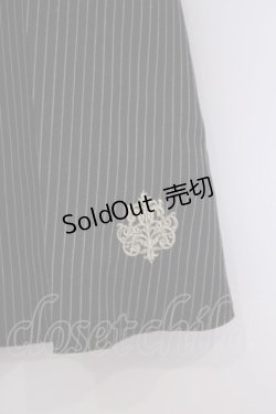 画像2: axes femme / ベルト付きプリーツミドルスカート F クロ O-26-01-30-1019-AX-SK-OW-ZT0202D