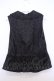 画像3: axes femme / フリルジャガードベスト  クロ O-26-01-30-1030-0-TO-IG-OS (3)