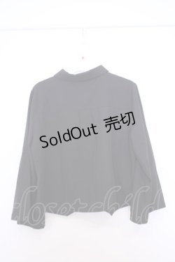 画像3: axes femme / 彼岸花柄ショートシャツ F クロ O-26-01-30-1031-AX-BL-IG-ZT0202D