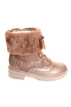 画像7: m petit by misako / ファー付きブーツ LL ブラウン O-26-01-30-091-LO-SH-YM-OS