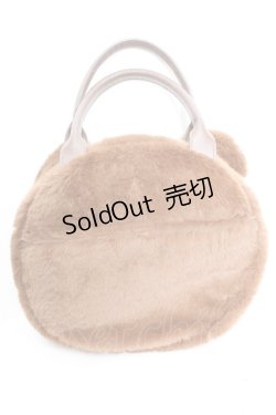 画像2: axes femme kawaii / ふわふわクマバッグ  ブラウン O-26-01-30-095-AX-BG-IG-ZT0204J