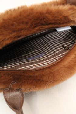 画像3: axes femme kawaii / ふわふわクマバッグ  ブラウン O-26-01-30-095-AX-BG-IG-OS