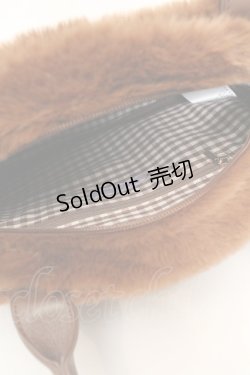 画像3: axes femme kawaii / ふわふわクマバッグ  ブラウン O-26-01-30-095-AX-BG-IG-ZT0204J