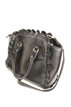 画像2: axes femme / チャーム付きフリルバッグ  クロ O-26-01-30-096-AX-BG-OW-OS