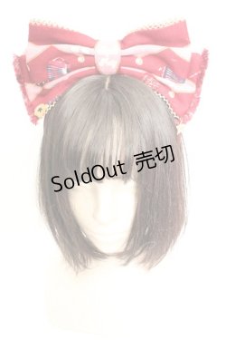 画像1: Angelic Pretty / TOY MARCHカチューシャ  ワイン O-26-01-30-011-AP-AC-IG-OS