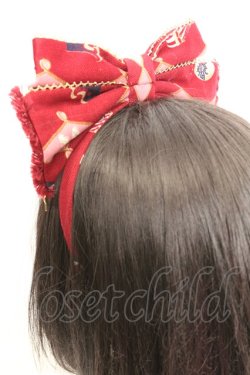 画像2: Angelic Pretty / TOY MARCHカチューシャ  ワイン O-26-01-30-011-AP-AC-IG-OS