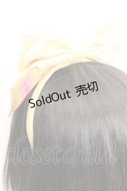 画像2: Angelic Pretty / Honey Cakeカチューシャ  イエロー O-26-01-30-012-AP-AC-IG-OS