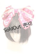 BABY,THE STARS SHINE BRIGHT / AliceのMirage in PARADOX柄 リボンカチューシャ  ピンク O-26-01-30-029-BA-AC-IG-OS